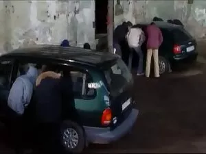 لعنتی سیاه و سفید دخ ...